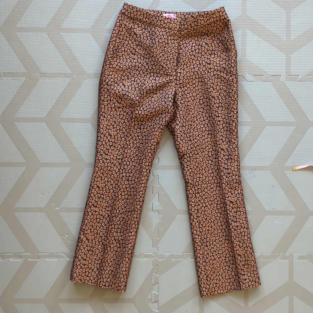 Kate Spade Flora Leopard Jacquard Pant